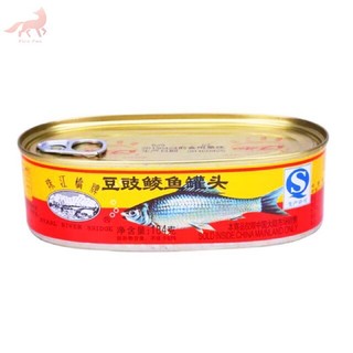 Cá cầu sông Pearl với đậu đen 184g Cầu sông Pearl Cá hộp Trung Quốc Tausi Trung Quốc