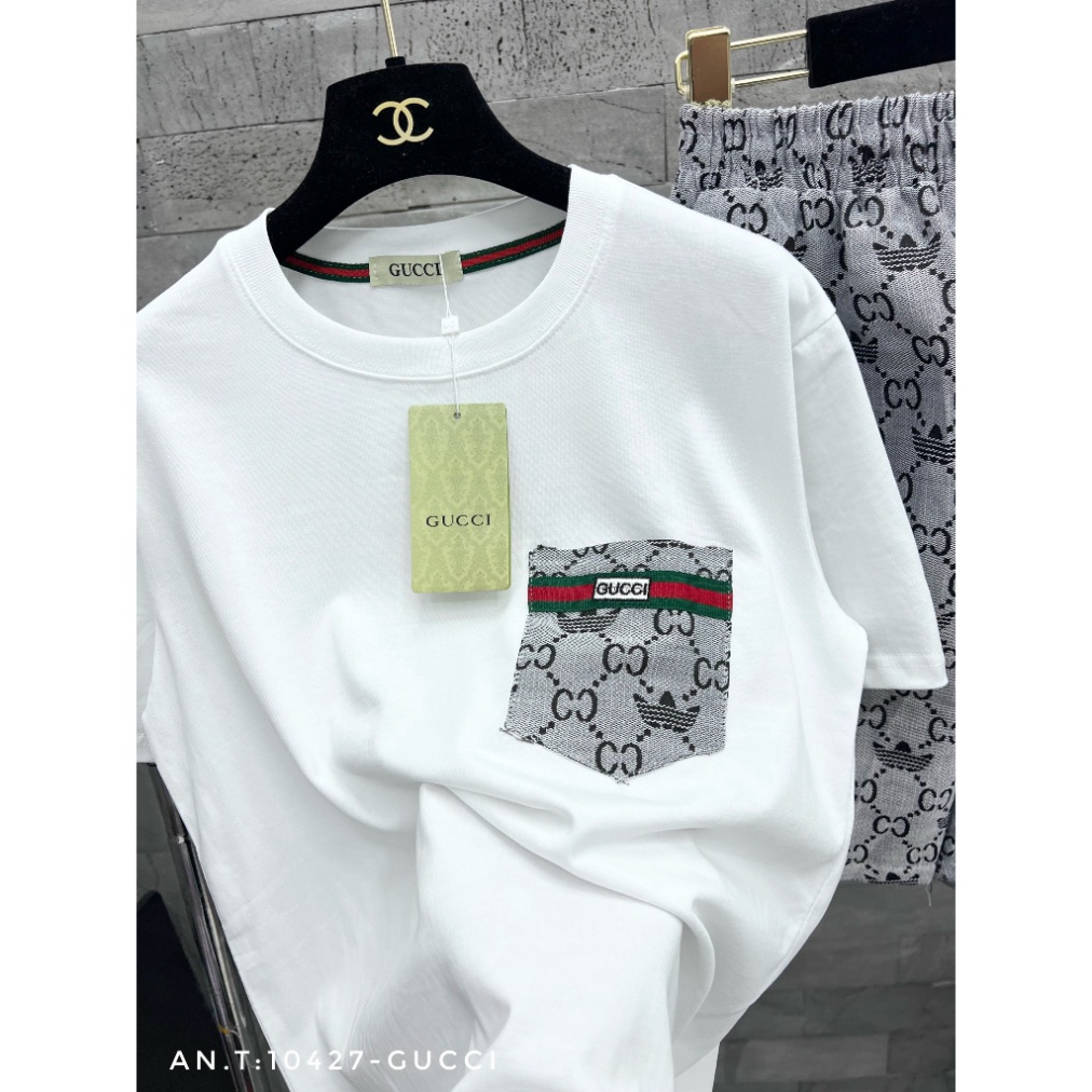 Áo Thun Nam Nữ Họa Tiết Logo Đôi Môi Kim Tuyến Cao Cấp - Áo Phông Siêu Cấp Chất Cotton Cổ Bo Dày Dặn