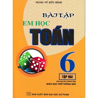 Sách - bài tập em học toán lớp 6 - tập 2