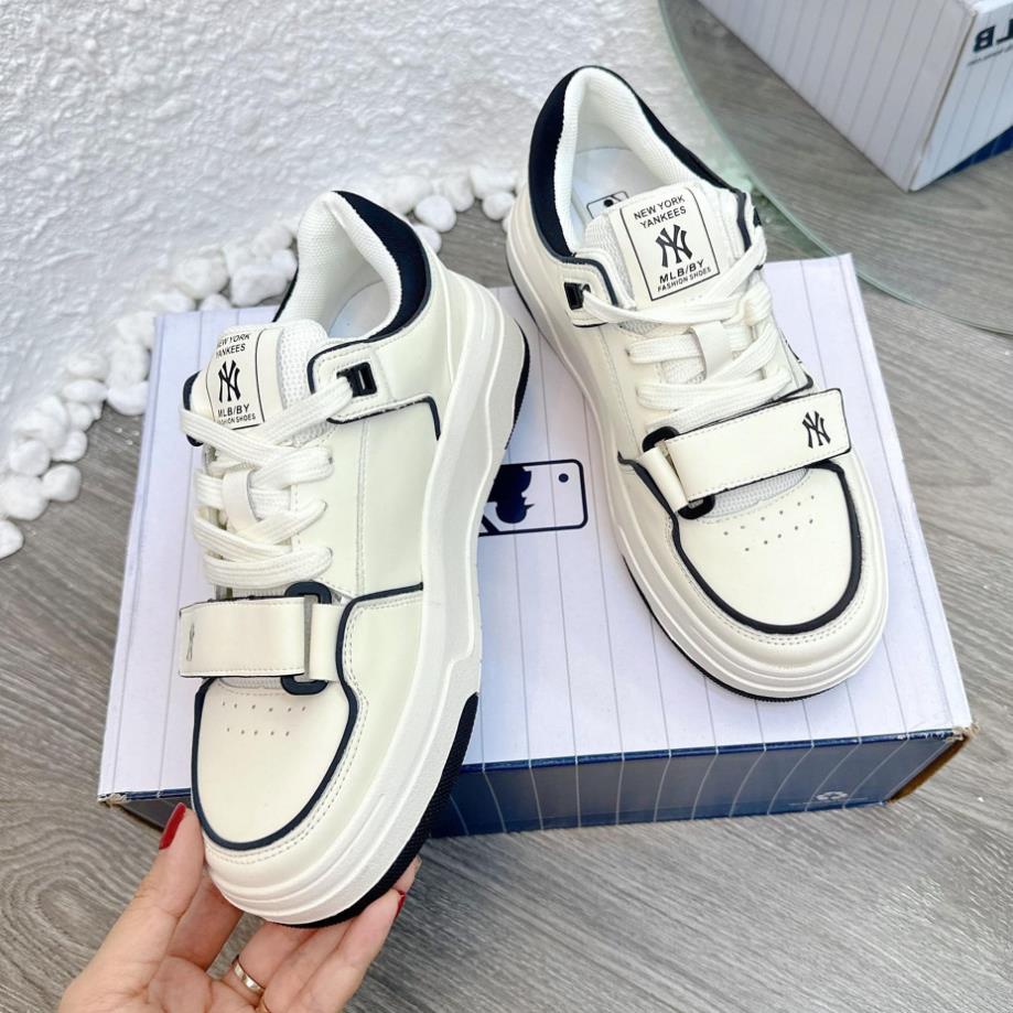 Giày thể thao MLB chunky liner dán, Giày MLB Chunky quai dán Bản Cao Cấp Độn Đế 5cm hot trend 2023 - gialonggiay
