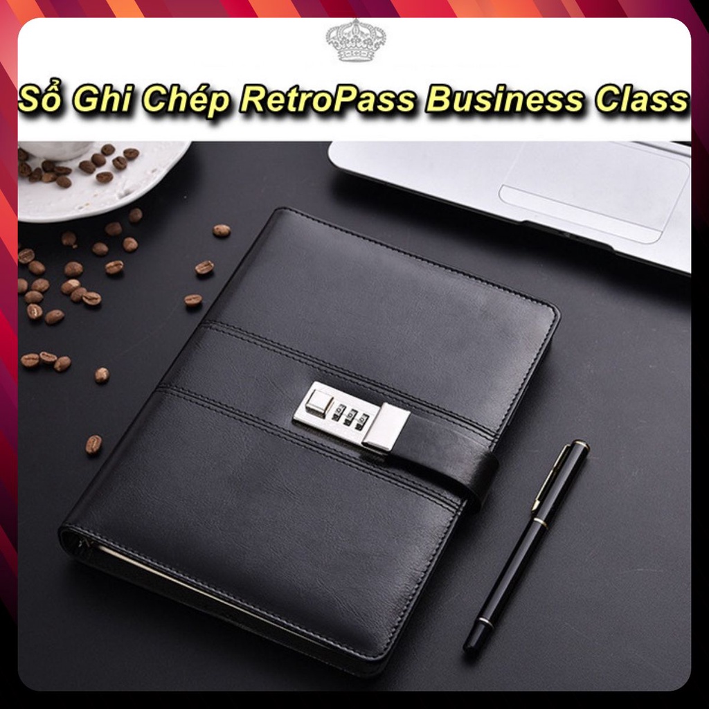Sổ Ghi Chép RetroPass Business Class - SUPERDECOR