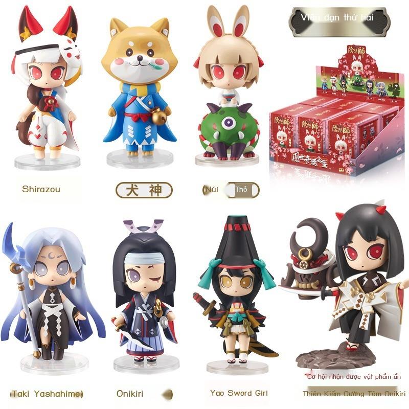 Âm Dương Sư Mù Hộp Siêu Thực Hộp Vui Nhộn Quả Bom Thứ Tư 1234 Nhân Vật Làm Bằng Tay Ma Vương Cửu Tôn Cậu Bé Ib