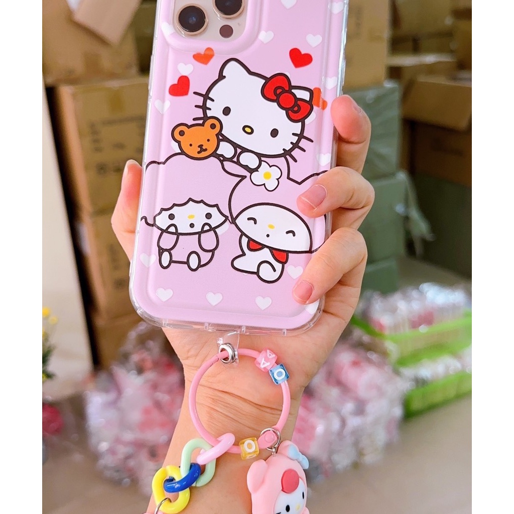 [Toy story, Hllo Kitty] Ốp in hình kèm dây siêu xynh 7plus/x/xs/xsm11/12/13/14/pro/max/plus/promax