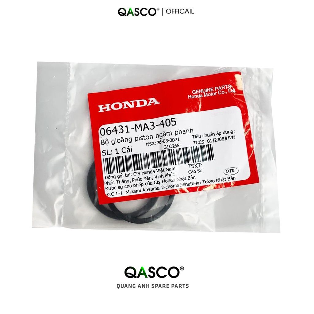 Bộ gioăng piston ngàm phanh HONDA Lead 110