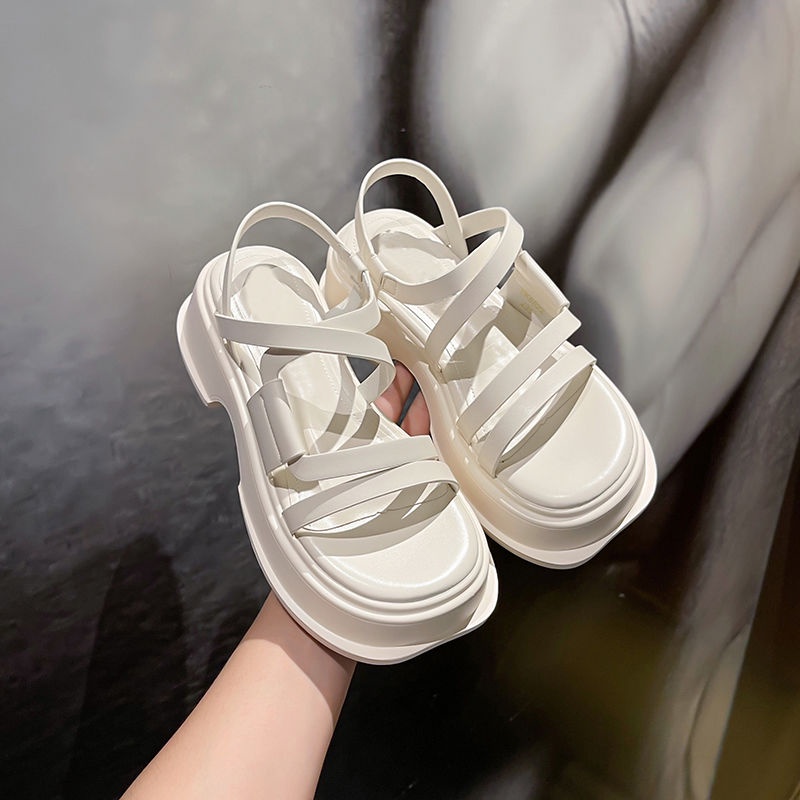 Giày La Mã thời trang đế dày cao cấp kiểu Pháp mẫu mới mùa hè