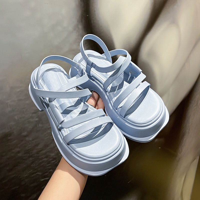 Giày La Mã thời trang đế dày cao cấp kiểu Pháp mẫu mới mùa hè