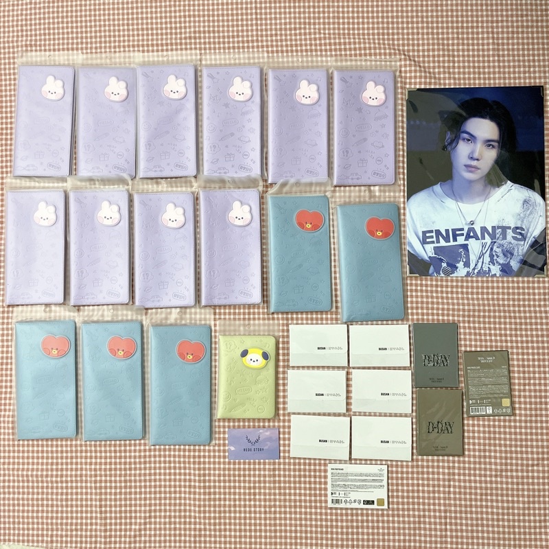 (Có sẵn) Passport case BT21 BTS đựng hộ chiếu, giấy tờ chính hãng official