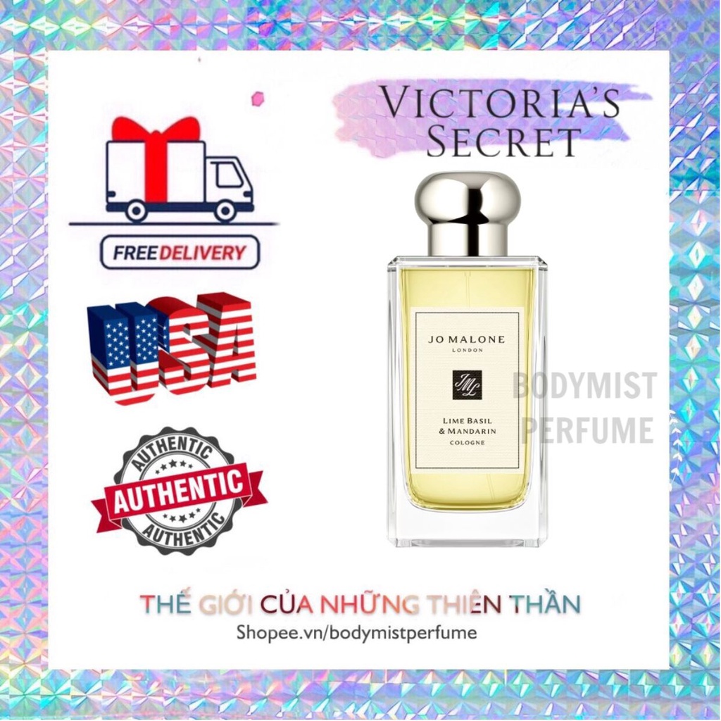 𝗣𝗘𝗥𝗙𝗨𝗠𝗘⚜️ ★ Nước hoa dùng thử Jo Malone Lime Basil & Mandarin Test 10ml/20ml Spray