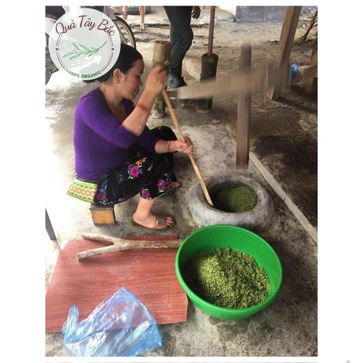 Cốm khô, cốm nếp khô Tú Lệ đặc sản Yên Bái gói 500g  .