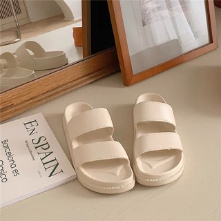 [Sẵn] Dép sandal quai ngang đi biển mùa hè đế cao dày chống nước chống trượt