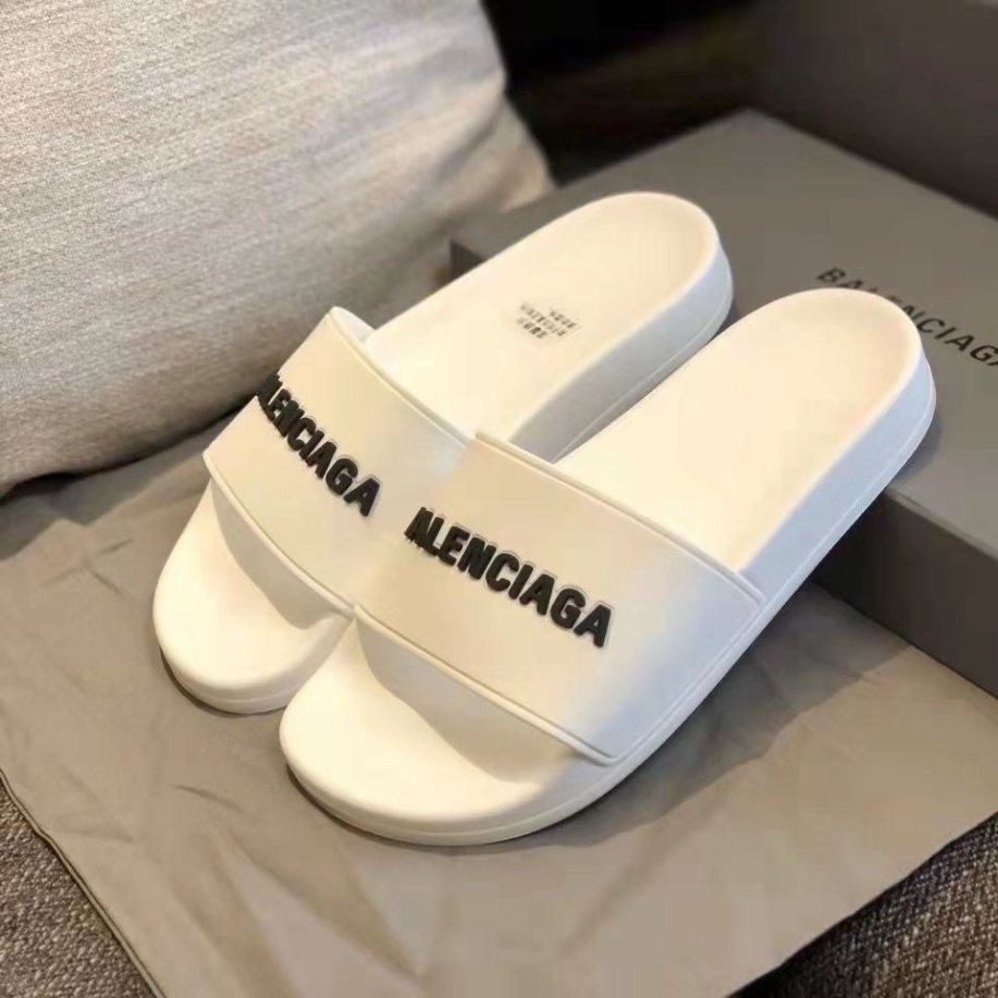 Dép nam nữ quai ngang Balen chữ trắng - dép Balen VIP | BigBuy360 - bigbuy360.vn