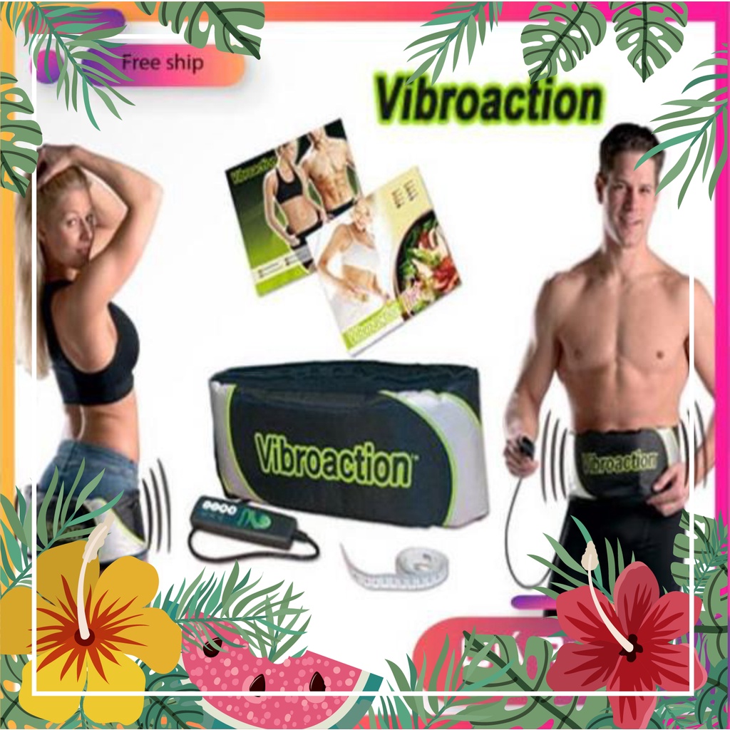Hàng chuẩn Đai Massage Rung Giảm Mỡ Bụng - Máy Rung Giảm Mỡ Toàn Thân Hiệu Quả