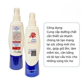 Xịt dưỡng tóc 2 pha vitamin Everflor Nano 300ml