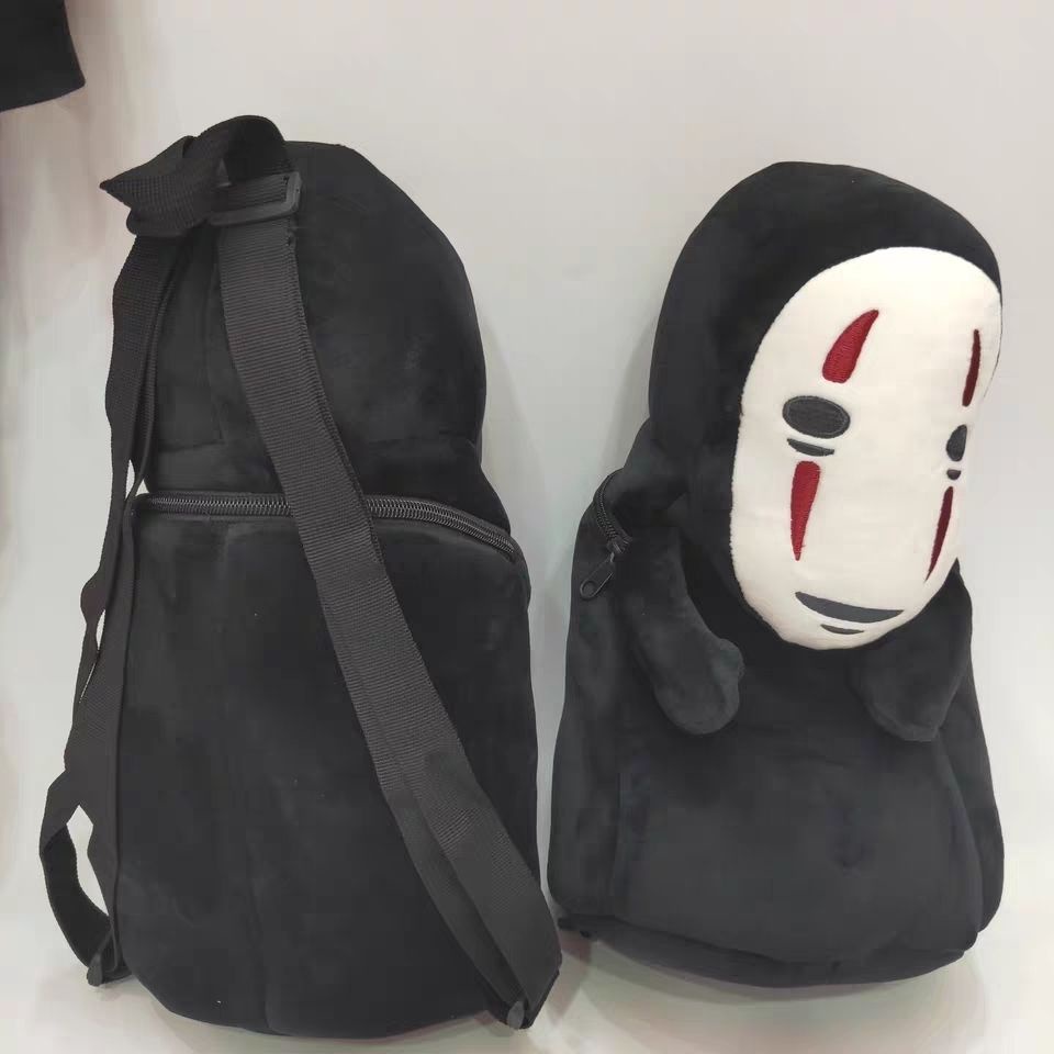 Hàng Có Sẵn Ba Lô Không Mặt Nhồi Bông Hoạt Hình Vô Diện Ba Chiều Sáng Tạo Giá Trị Cao Cấp Mới Cho Nam