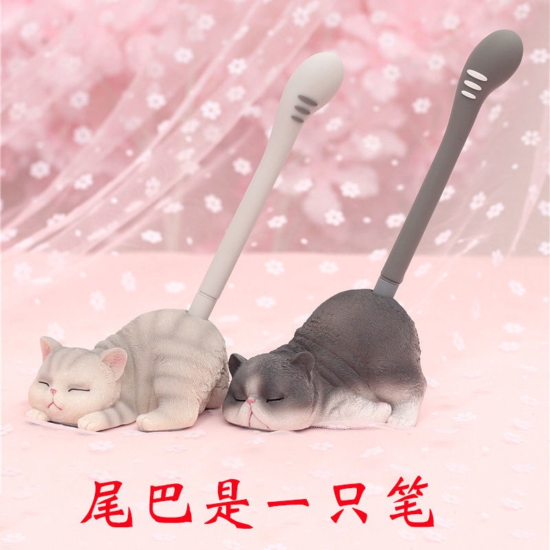 Bút Mực Gel Hình Mèo Siêu Dễ Thương Có Độc Đáo