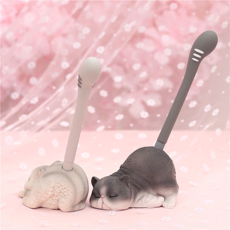 Bút Mực Gel Hình Mèo Siêu Dễ Thương Có Độc Đáo