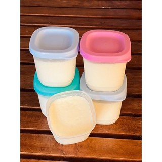 SET 8 HỘP TUPPERWARE LÀM SỮA CHUA MINI 110ML
