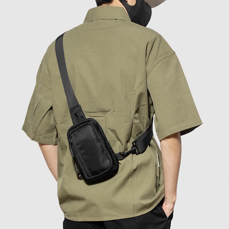 Túi Đeo Chéo Một Bên Vai Đựng Điện Thoại Siêu Nhẹ Đơn Giản Dành Cho Nam