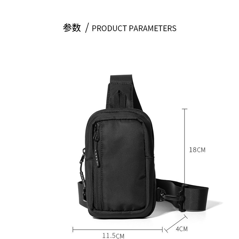 Túi Đeo Chéo Một Bên Vai Đựng Điện Thoại Siêu Nhẹ Đơn Giản Dành Cho Nam