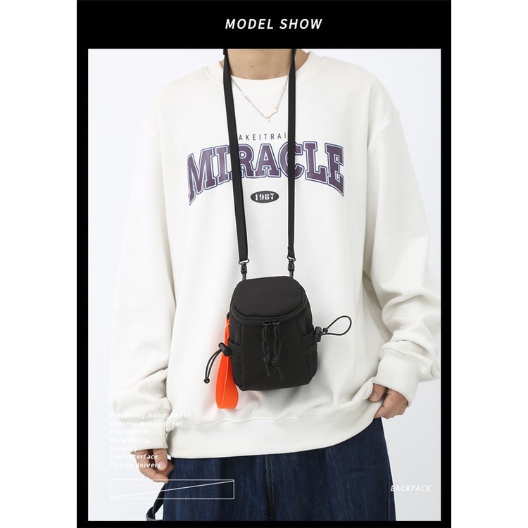 Túi Đeo Vai Mini Đựng Điện Thoại / Tai Nghe Đa Năng Tiện Dụng