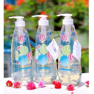 Sữa tắm trắng da tinh chất ngoc trai cầu vồng tami natural 600ml