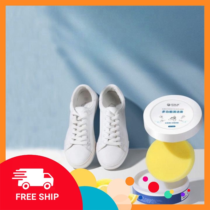 Sáp vệ sinh giày siêu sạch 260g kèm mút lau giày