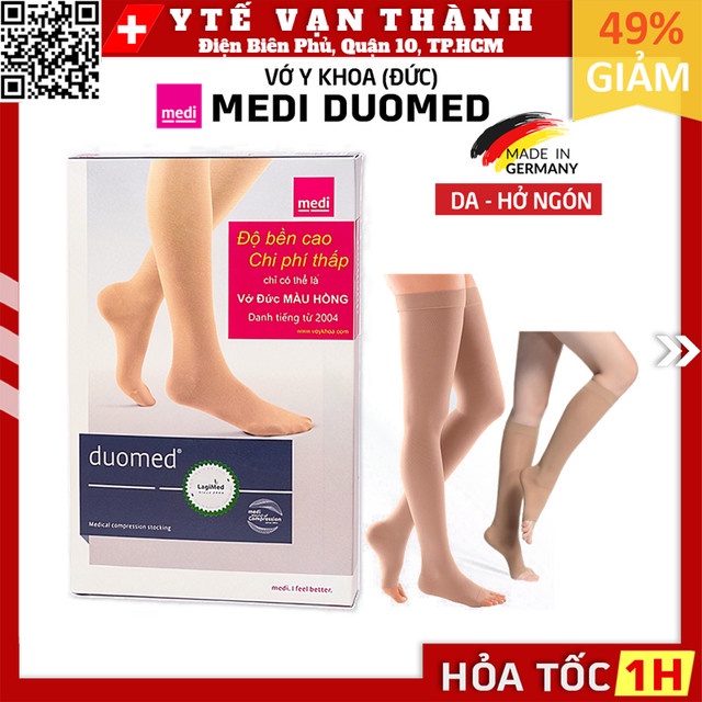✅ Vớ Y Khoa Medi Duomed | Tất Suy Giãn Tĩnh Mạch Doumed (Made in Germany) -VT0044