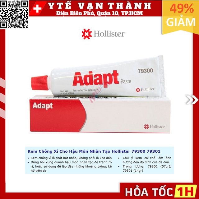 ✅ Kem Chống Xì Cho Hậu Môn Nhân Tạo Hollister 79300 79301 -VT0437