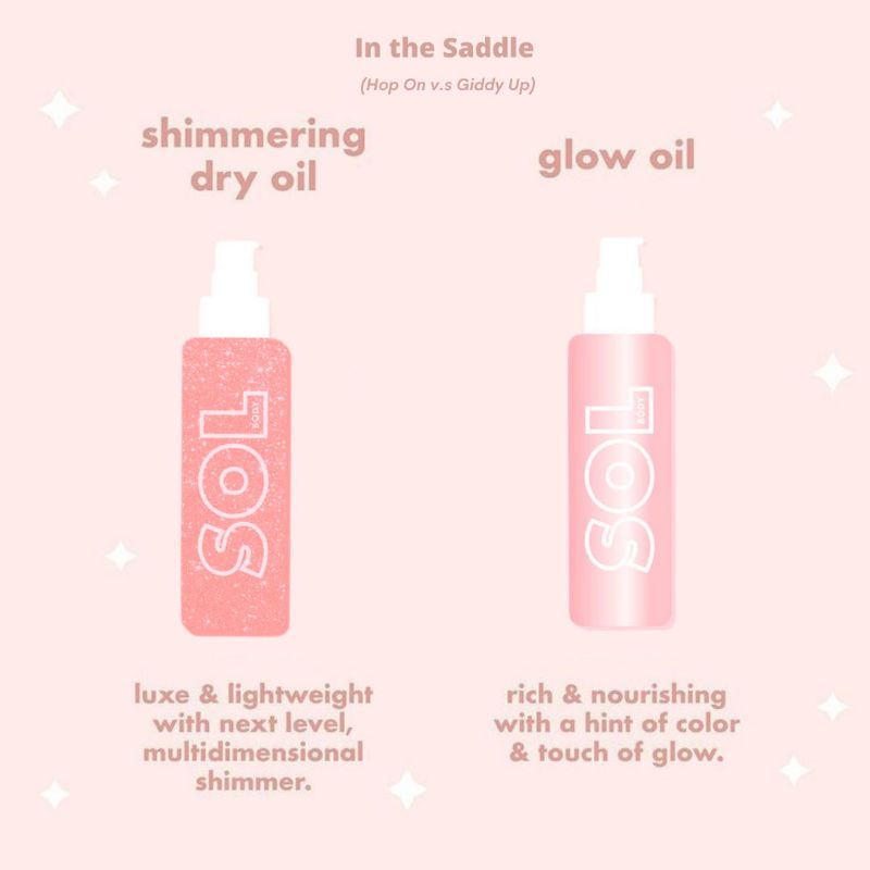 Set nhũ bắt sáng body IN THE SADDLE SOL BODY MINI SHIMMER & GLOW KIT