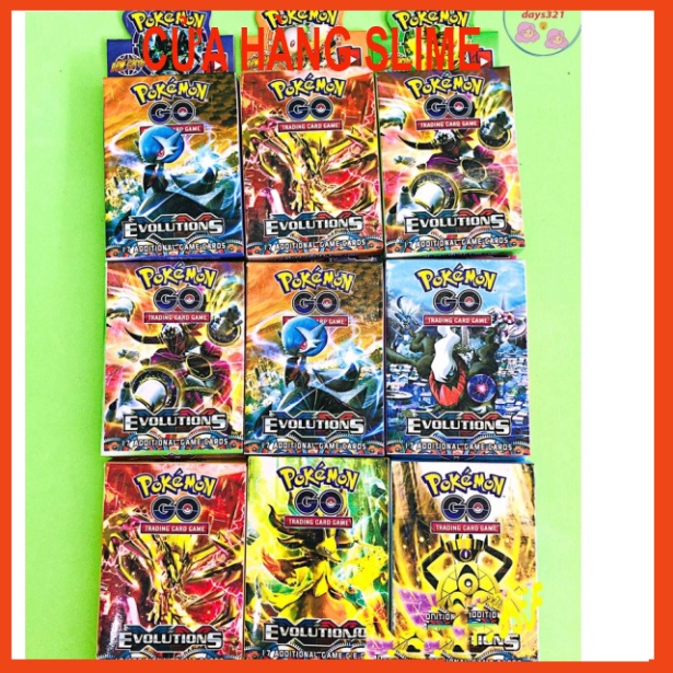 Sỉ một hộp 24-32 lá thẻ bài POKEMON ngẫu nhiên
