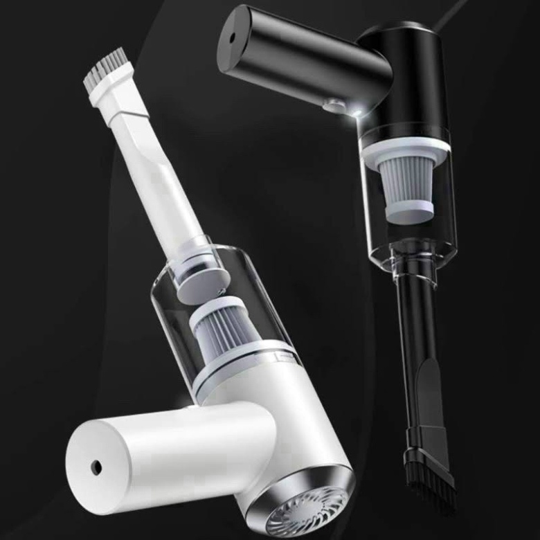 Máy Hút Bụi Xe Ô tô Mini - Máy Hút Bụi Cầm Tay Không Dây Lực Hút Mạnh Nhỏ Gọn