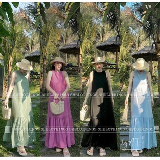 Váy maxi xn đuôi cá dáng suông cho nữ