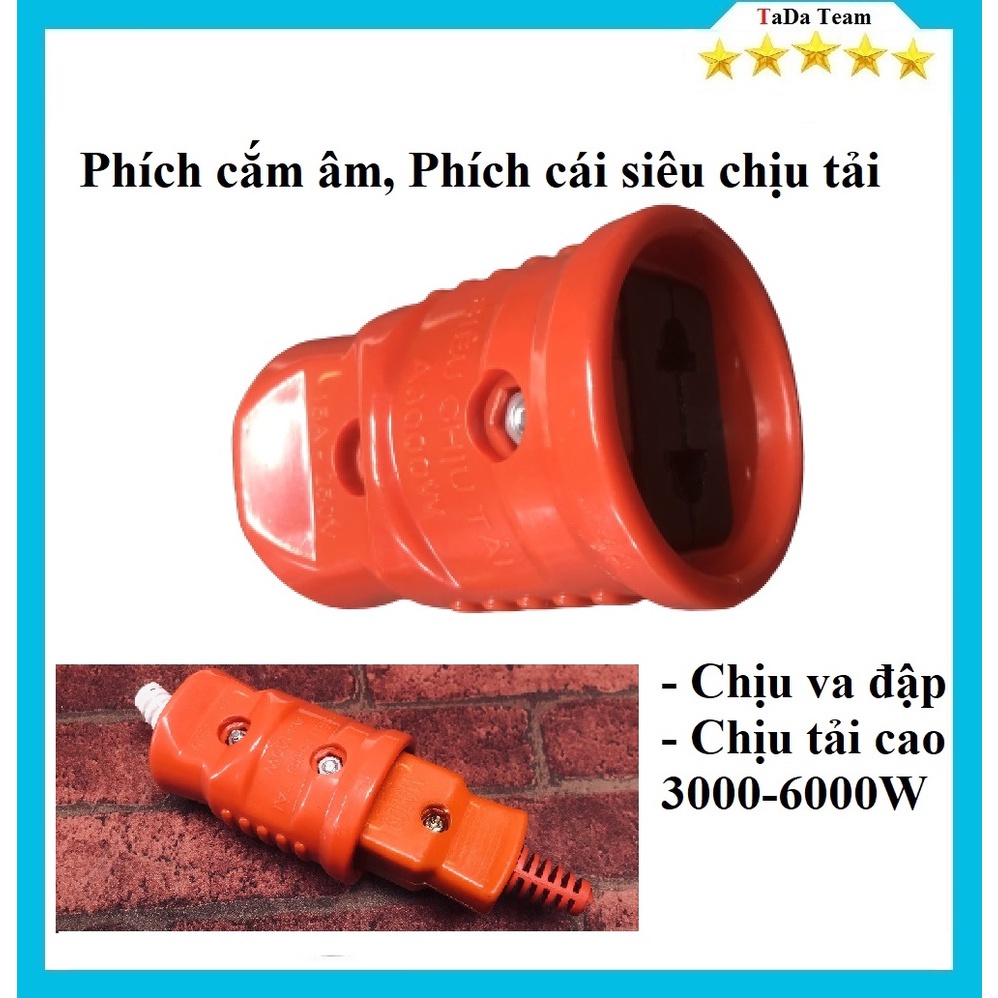 Phích cái nối dây chịu tải công suất lớn 3000-6000W