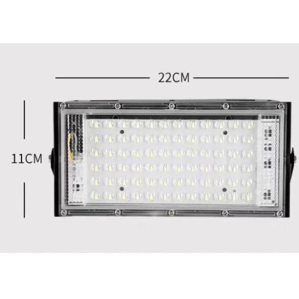 Đèn Led pha siêu sáng dạng Pha 50W có thể để ngoài Trời Chống Mưa 220V 6500k ip65
