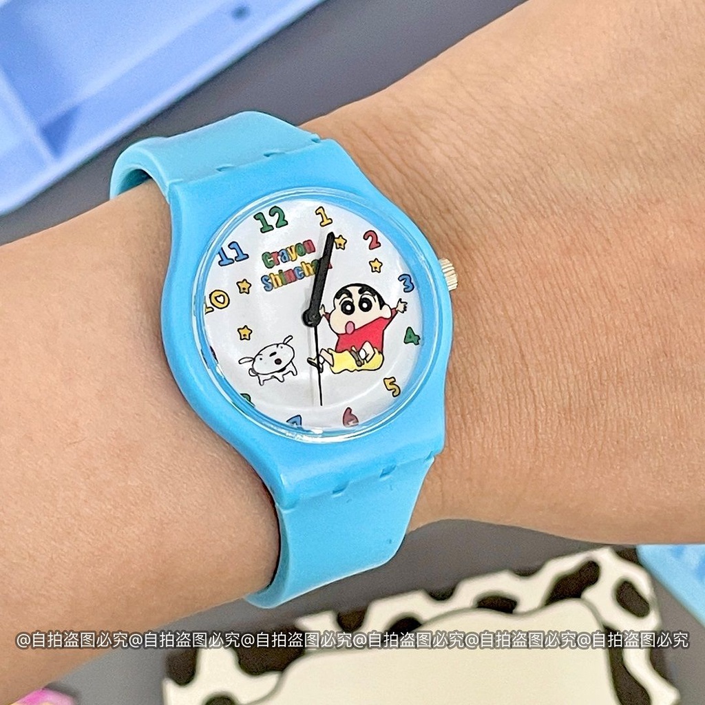 Đồng Hồ Đeo Tay Hình Cậu Bé Bút Chì Shin Cao Cấp Dễ Thương