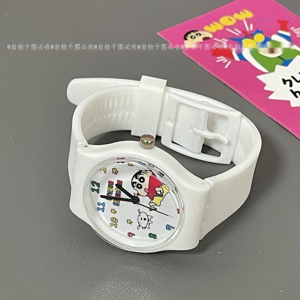 Đồng Hồ Đeo Tay Hình Cậu Bé Bút Chì Shin Cao Cấp Dễ Thương