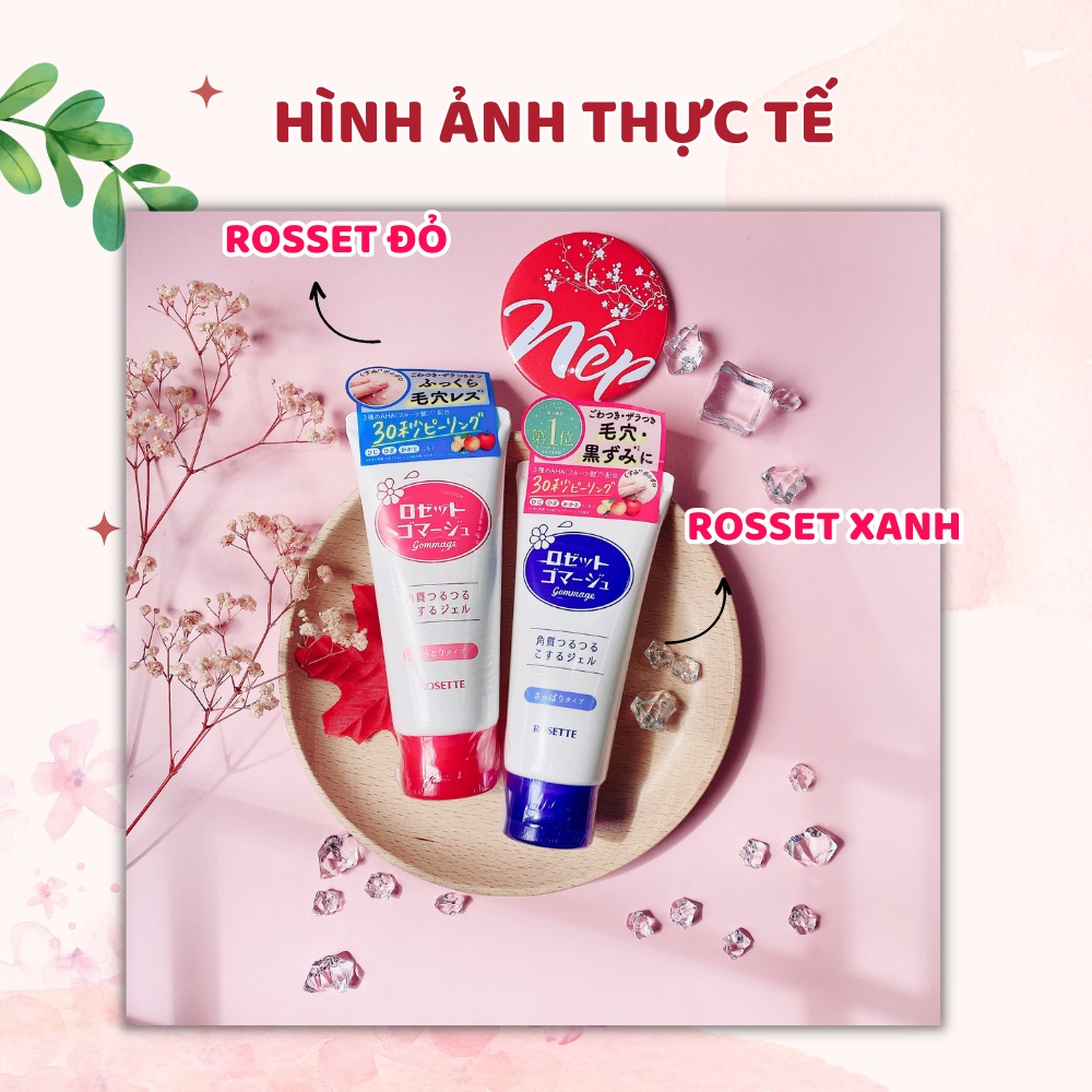 Gel tẩy tế bào chết Rosette Peeling Gel Nhật Bản (No.1 Cosme) | BigBuy360 - bigbuy360.vn