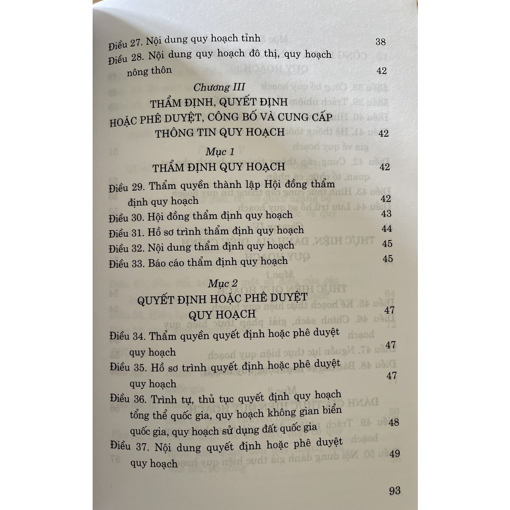 Sách Luật Quy Hoạch