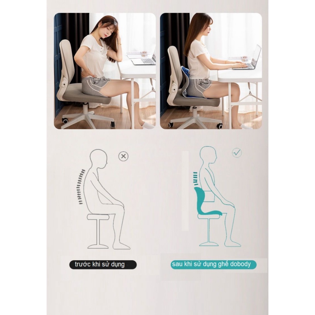 ghế điều chỉnh tư thế dobody giảm đau mỏi lưng định hình cột sống điều chỉnh dáng ngồi chống gù chống cong vẹo cột sống