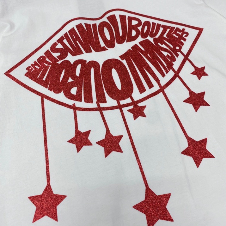 Áo Thun Nam LBT Siêu Cấp In Kim Tuyến Môi Màu Đỏ Chất Liệu Cotton Unisex Nam Nữ Siêu Đẹp Cháy phố 2023 | BigBuy360 - bigbuy360.vn