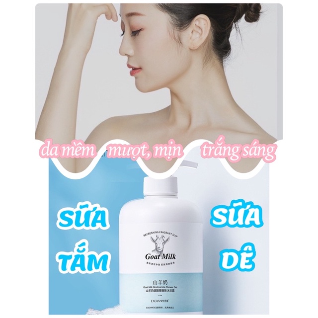 Sữa tắm TRẮNG DA - MỀM MỊN DA