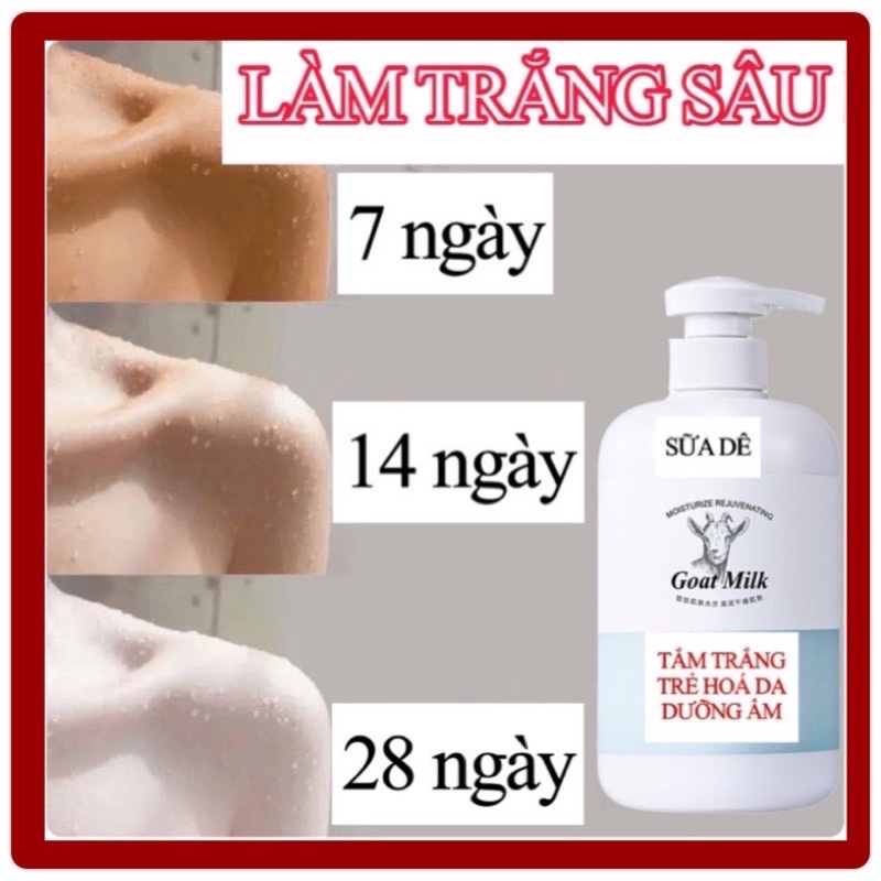 Sữa tắm TRẮNG DA - MỀM MỊN DA