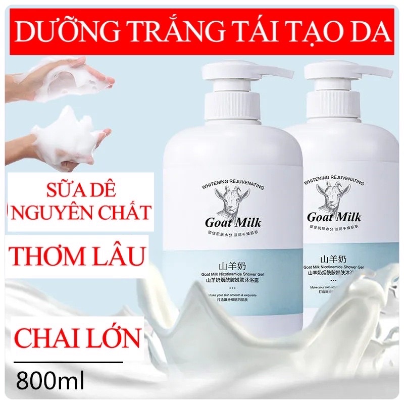 Sữa tắm TRẮNG DA - MỀM MỊN DA