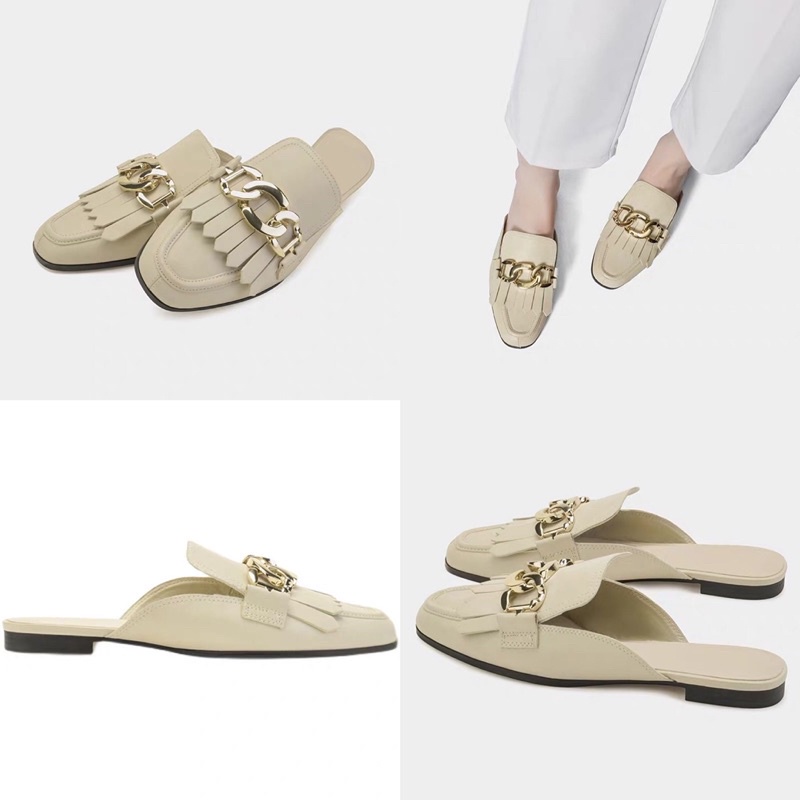 GIÀY/SỤC MULES ZARA SANG CHẢNH  dép thời trang nữ