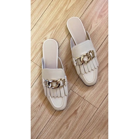 GIÀY/SỤC MULES ZARA SANG CHẢNH  dép thời trang nữ