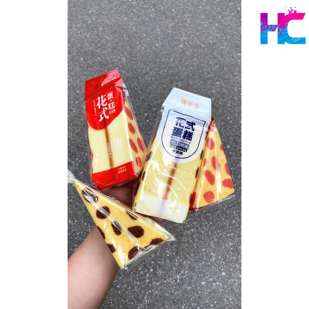 SANWICH BÔNG LAN KEM - Bánh gato bông lan tam giác - hang_chuan