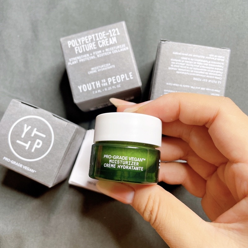 Kem dưỡng ẩm chứa Peptides Youth To The People Polypeptide-121 Future Cream Mini 7.4ml