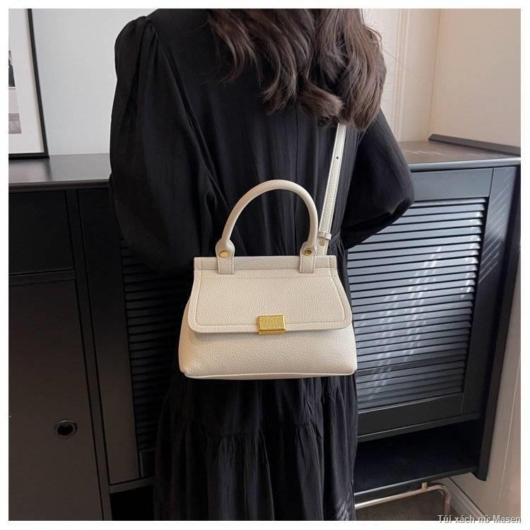 Túi đeo chéo Kelly phiên bản Hàn Quốc Túi xách dung tích lớn Túi đeo sát nách Túi nữ Túi vuông nhỏ💯HÀNG CÓ SẴN💯