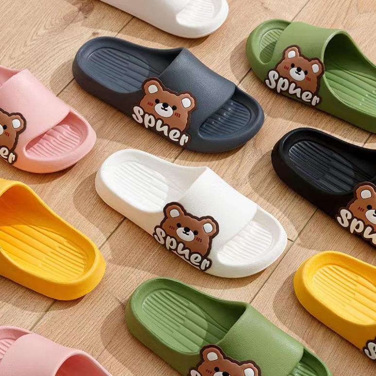 Dép đi trong nhà hình gấu siêu cute Brown'1999 | BigBuy360 - bigbuy360.vn