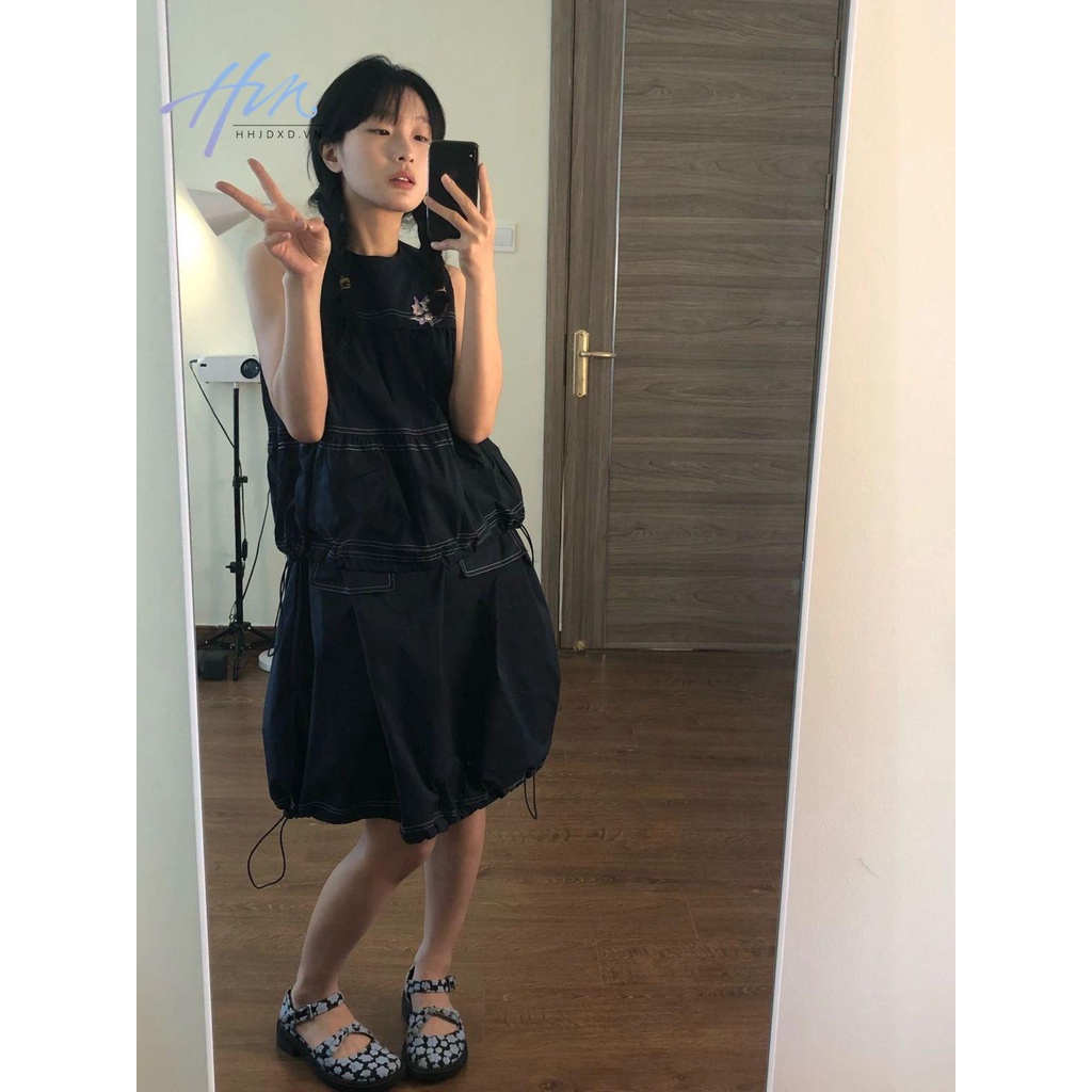 Áo Thun Ngắn Tay Giả Hai Mảnh Dáng Rộng Phong Cách Mới 2023